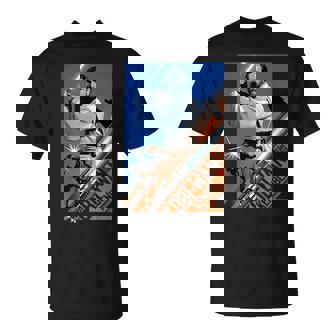 スター・ウォーズ シスの復讐 オビワン ケノービ セイバー スプリット Tシャツ - Kawaiitshirt