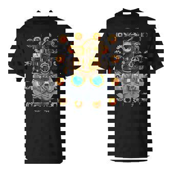 スチームパンク ブリティッシュショートヘア 中世 ビクトリア朝 スチームパワー Tシャツ - Kawaiitshirt