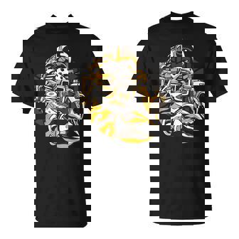 スチームパンクロボットサソリ アーティスティックグラフィック Tシャツ - Kawaiitshirt