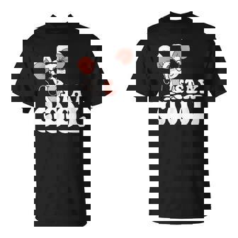 ステイ クール オーサム マウス ウェアリング サングラス 動物 ネズミ Tシャツ - Kawaiitshirt