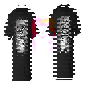 ストリートスタイル 猫 グラフィティ アート ストリートアート Tシャツ - Kawaiitshirt