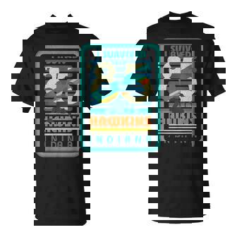 ストレンジャー・シングス ビンテージ デモゴルゴン ポスター ホーキンス インディアナ 85 Tシャツ - Kawaiitshirt