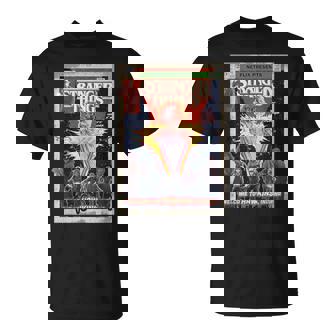 ストレンジャー・シングス リミックス 80年代レトロコミックアート ホーキンズへようこそ Tシャツ - Kawaiitshirt