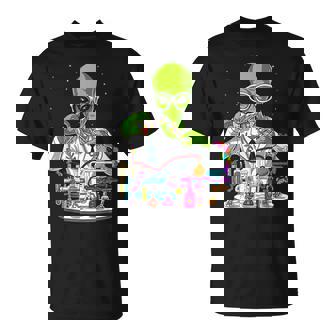 スペースエイリアンケミストリーティーチャーサイエンティストケミストサイエンススクール面白いエイリアン Tシャツ - Kawaiitshirt