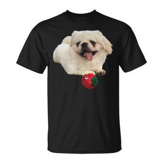 スマイル ペキニーズサニー Tシャツ - Kawaiitshirt