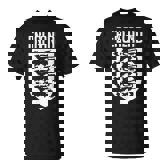 スリーライオンズ イングランド フットボール クレスト Tシャツ - Kawaiitshirt