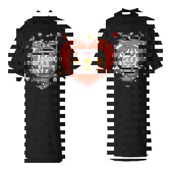 スロットマシンハートジャックポットカジノギャンブル愛好家 Tシャツ - Kawaiitshirt