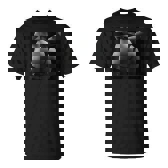 セクシー ブラック ホワイト 写真 美しいお尻 Tバック Tシャツ - Kawaiitshirt