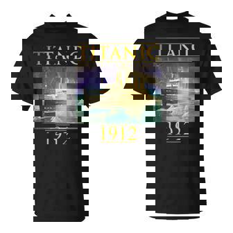 タイタニックtシャツ 帆船 ヴィンテージ クルーズベッセル 1912年 ギフト Tシャツ - Kawaiitshirt