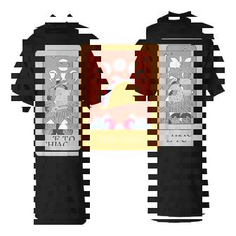 タコスタロット神秘的な星月面白い食通デザイン。 Tシャツ - Kawaiitshirt