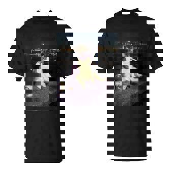 タバコ 子猫 おもしろい 喫煙 猫 ミーム バカ 脳腐 Tシャツ - Kawaiitshirt