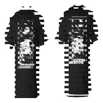 タロットカード ヴィンテージ 三日月 マナティー 海 動物 恋人 Tシャツ - Kawaiitshirt