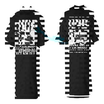 ダイビング お父さん ヴィンテージ スキューバ ダイバー 父 スキューバダイビング Tシャツ - Kawaiitshirt