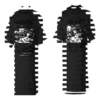 ダッジ・チャレンジャー・ブラック・ゴースト、デトロイト・レジェンド Tシャツ - Kawaiitshirt