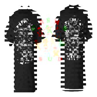 ダビングクリスマスブリークリスマスセーターサンタダブスクワッドキッズボーイ Tシャツ - Kawaiitshirt