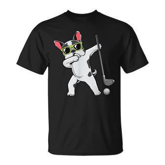 ダビングフレンチブルドッグゴルフフレンチドッグダブゴルファーギフト Tシャツ - Kawaiitshirt