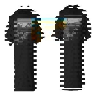 ダリによる有名な絵画の持続性 Tシャツ - Kawaiitshirt