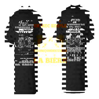 メンズ チェーンソー&ビール ランバージャック&林業チェーンソー Tシャツ - Kawaiitshirt