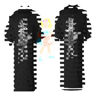 チェーンソー ガール ゴス パンク エモ レトロ ヴィンテージ ホラー 映画ファン Tシャツ - Kawaiitshirt