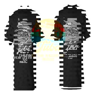チューバは音楽の頂点チューバヴィンテージ Tシャツ - Kawaiitshirt