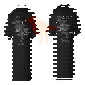 ティラノサウルス・レックスのリアルなデッサン Tシャツ - Kawaiitshirt