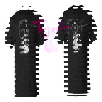 テイラーのファーストネーム 私はテイラーガールが大好きです かわいいギター Tシャツ - Kawaiitshirt