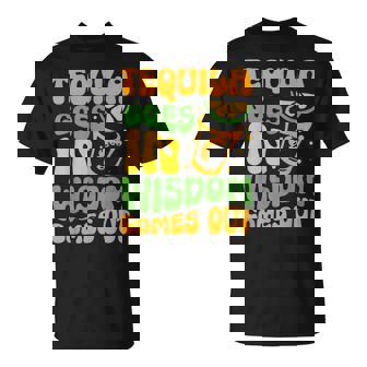 テキーラが知恵を生む 酒飲み ドリンク 飲酒 テキーラ Tシャツ - Kawaiitshirt