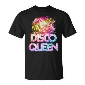 ディスコクイーン-70年代のディスコをテーマにしたヴィンテージ70年代のコスチューム Tシャツ - Kawaiitshirt