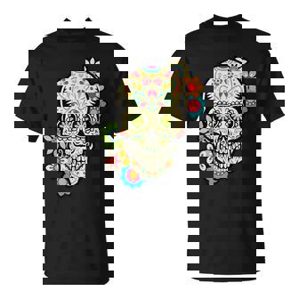 デイズ・オブ・ザ・デッド シュガー・スカル・カラベラ Tシャツ - Kawaiitshirt