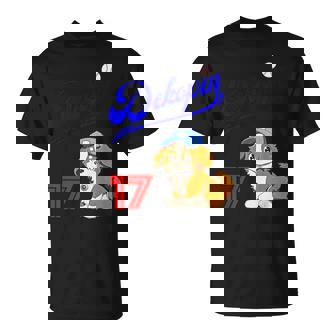 デコピン、デコイ、犬シャツ、No17、大谷、愛犬、コーイケルホンディエ、野球観戦、Dekopindecoy 誕生日 Tシャツ - Kawaiitshirt