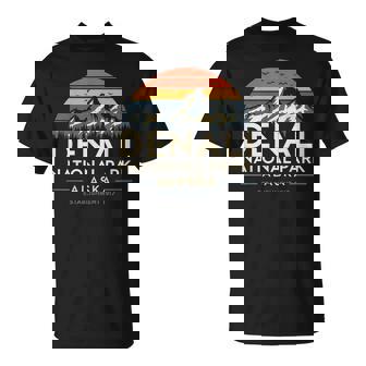 デナリ国立公園 アラスカ ハイキング キャンプ 山 お土産 Tシャツ - Kawaiitshirt