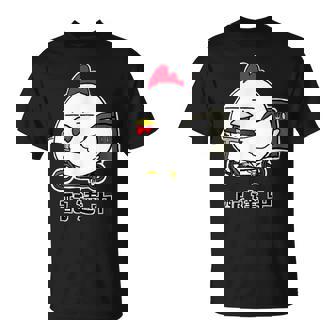 デリバリーするニワトリ 配達中 Tシャツ - Kawaiitshirt