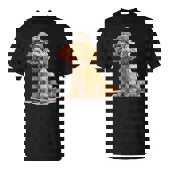 トイプードル 水彩 犬 野球帽 Tシャツ - Kawaiitshirt