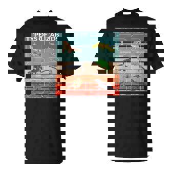 トカゲ 爬虫類 フトアゴヒゲトカゲ 動物 ポスター 種 ヤモリ Tシャツ - Kawaiitshirt