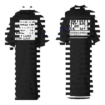 トッテナム フットボールチーム ホワイト ハートレーン ストリートサイン Tシャツ - Kawaiitshirt