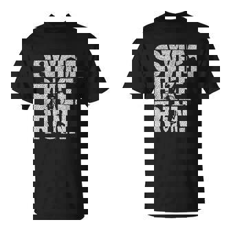 トライアスロン 水泳 バイク ラン トライアスロン Tシャツ - Kawaiitshirt