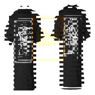 トランプミームコイン、トランプクリプトミーム、ファイトファイトトランプ。 Tシャツ - Kawaiitshirt