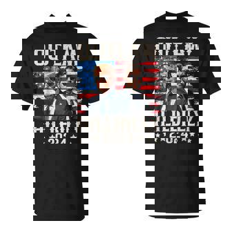 トランプ・ヴァンス'24 アウトロー・ヒルビリーアメリカ国旗ヴィンテージ Tシャツ - Kawaiitshirt