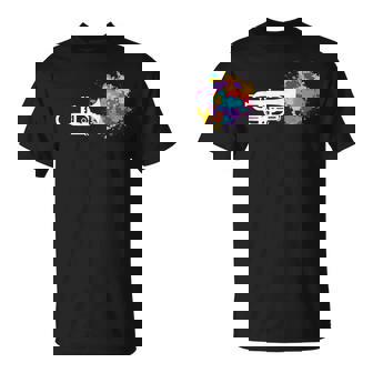 トランペット 女性 男性 音楽 教師 カラフル コルネット コルネティスト Tシャツ - Kawaiitshirt