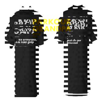 トレーサー・グランパ・デフィニション・パルクール Tシャツ - Kawaiitshirt