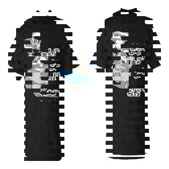 ナマケモノ さん『あしたも きっと いい いちにち』【どうぶつフレンズ】動物園の生き物 イラスト Tシャツ - Kawaiitshirt