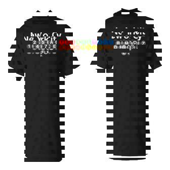 ニューヨーク市地下鉄の駅標識、ニューヨークの列車標識nyc。 Tシャツ - Kawaiitshirt