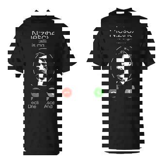ニーチェが呼んでいる-ニヒリズム哲学 Tシャツ - Kawaiitshirt