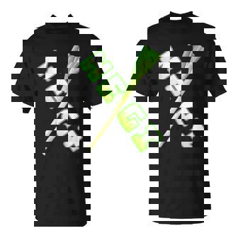 ネギ Negi【The 野菜】葱【変なtシャツ屋さん】面白いポップ デザイン Tシャツ - Kawaiitshirt