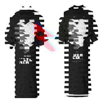 ネパール国旗シャツ Tシャツ - Kawaiitshirt