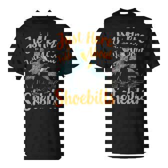 ハシビロコウについて話すだけ Tシャツ - Kawaiitshirt