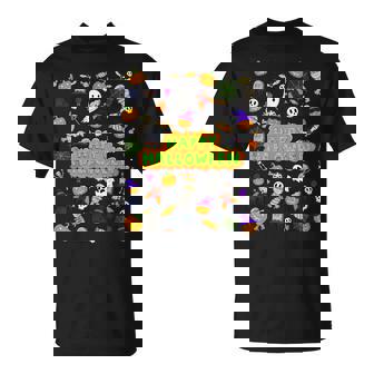 ハッピーハロウィンのレトロな怖いかわいい不気味なギフト Tシャツ - Kawaiitshirt