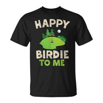 ハッピーバーディー ゴルフ 面白い ホール 文字入り メンズ おもしろ 面白い 服 オリジナル おもしろグッズ 文字 Tシャツ - Kawaiitshirt