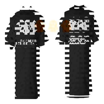 ハニボー《3 スリー》かわいい ハニワ 小さな 埴輪 歴史土器 イラスト キャラクター Tシャツ - Kawaiitshirt