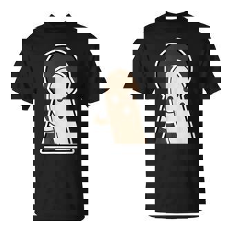 ハニワ くん 埴輪『古墳の 窓から』【ゆるフレンズ】歴史土器 キャラクター かわいい イラスト 面白い Tシャツ - Kawaiitshirt